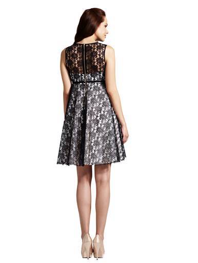 knee length dresses for ladies Rock-a-Bye Rosie Lizzie Black & White/Red & Grey Lace Maternity Dress –  Fashionably Pregnant
