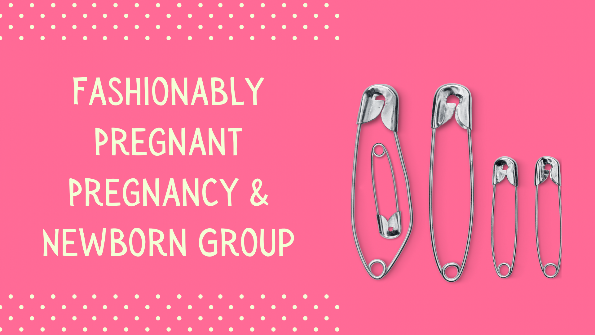 Join Our Pregnancy and Newborn Community Group