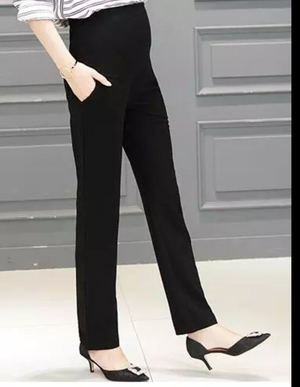 Fashionably_Pregnant_Black_Smart_Stretch_Slim_Leg_Trousers