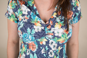 Fashionably Pregnant Blossoming bump holly blue floral maternity dress Fashionably Pregnant Online Maternity and Nursing Boutique U.K Free delivery. Specialists in Maternity and Breastfeeding fashionable clothes for pregnancy and beyond. Maternity Dresses, Maternity Tops, Special Occasion, Maternity Jeans, Baby Shower Dresses, Maternity Wedding Guest. UK based independent business 