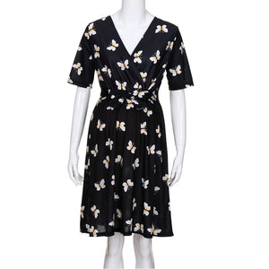 Summer Butterfly Print Short Sleeve Maternity Dress Fashionably Pregnant Online Maternity and Nursing Boutique U.K Free delivery. Specialists in Maternity and Breastfeeding fashionable clothes for pregnancy and beyond. Maternity Dresses, Maternity Tops, Special Occasion, Maternity Jeans, Baby Shower Dresses, Maternity Wedding Guest. UK based independent business 