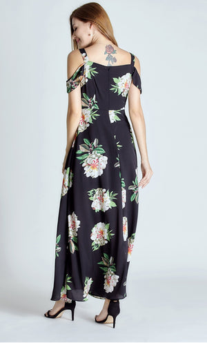 Fashionably_Pregnant_Black_Flower_Cold_Shoulder_Maxi_Dress