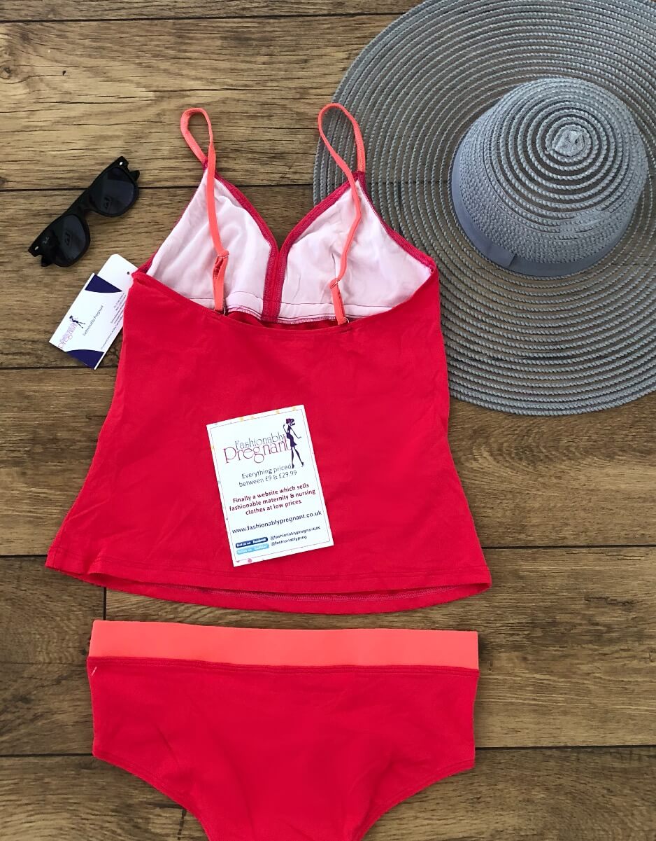 Lucina Tankini Set - Hot Pink
