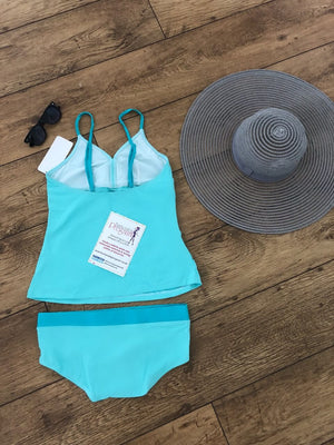 Lucina Tankini Set - Light Blue