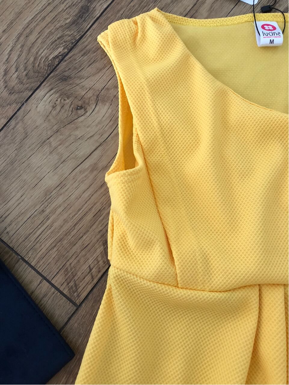 Lucina Maternity & Nursing Dress -2 Colour Options Green/Yellow