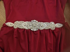 Iron-on diamante embellishment