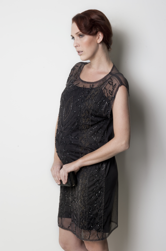 Ripe Maternity Marlene Beaded Tunic Dress – Fashionably Pregnant