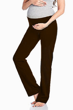 Maternity Over The Bump Yoga Trousers 2 Colour Options