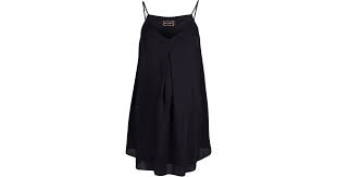 Rock a Bye Rosie Anastasia Black Pleat Front Swing Cami Maternity Top