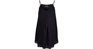 Rock a Bye Rosie Anastasia Black Pleat Front Swing Cami Maternity Top