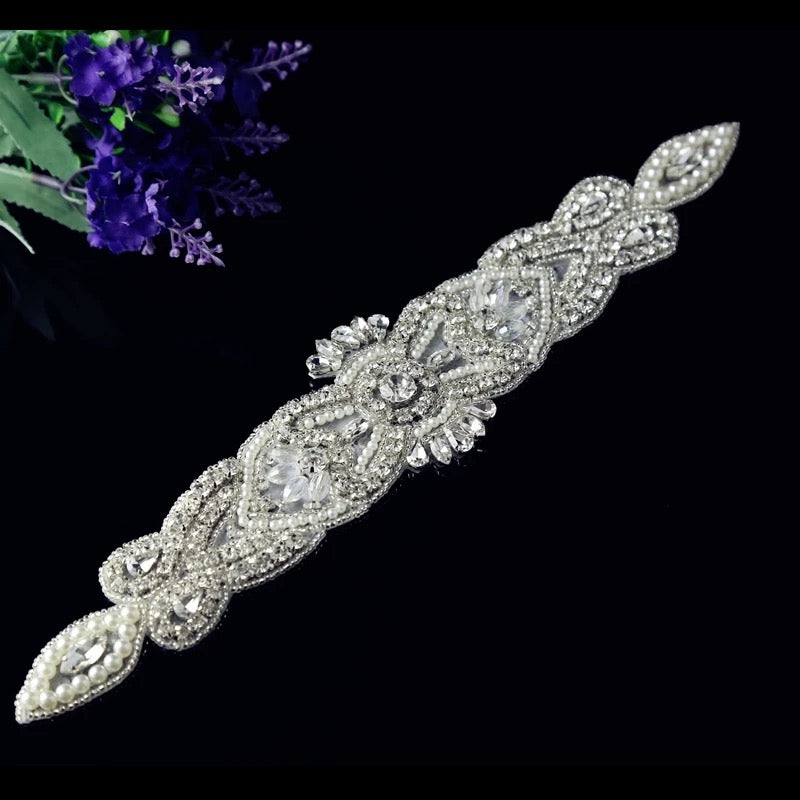 Iron-on diamante embellishment