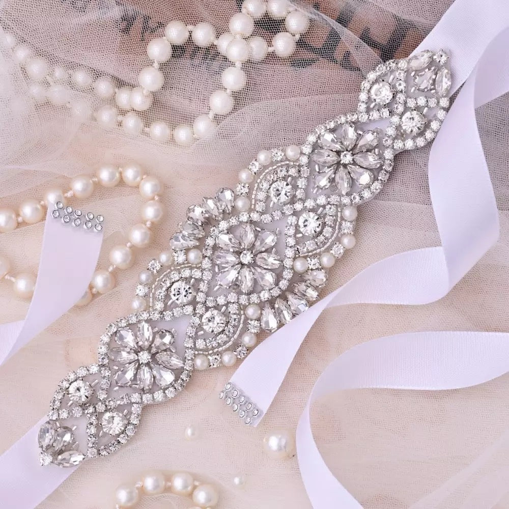 Iron-on diamante embellishment