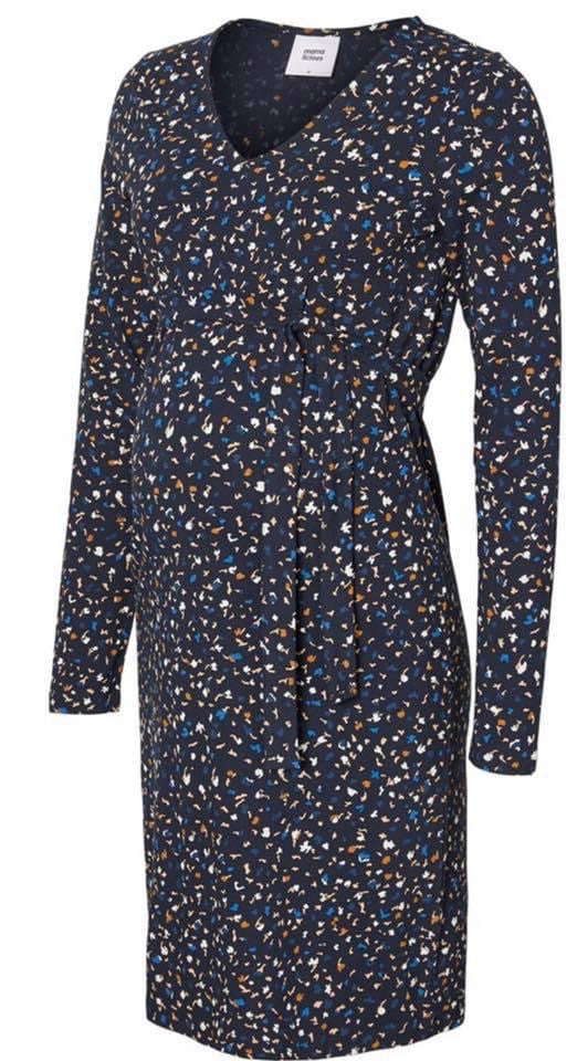 Fashionably pregnant maternity and nursing breastfeeding online boutique pregnancy and breastfeeding clothing specialists. Mamalicious blue long sleeve maternity dress uk free delivery 