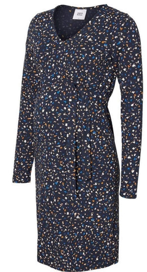 Fashionably pregnant maternity and nursing breastfeeding online boutique pregnancy and breastfeeding clothing specialists. Mamalicious blue long sleeve maternity dress uk free delivery 