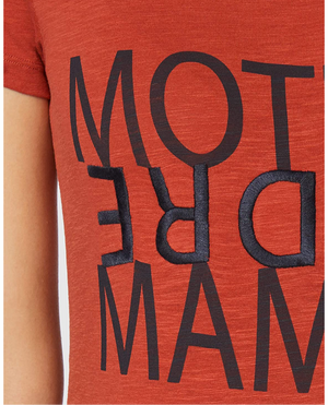 Fashionably pregnant maternity and nursing online boutique pregnancy and breastfeeding clothing specialists. Mamalicious orange mother short sleeve maternity tshirt top summer casual uk free delivery 
