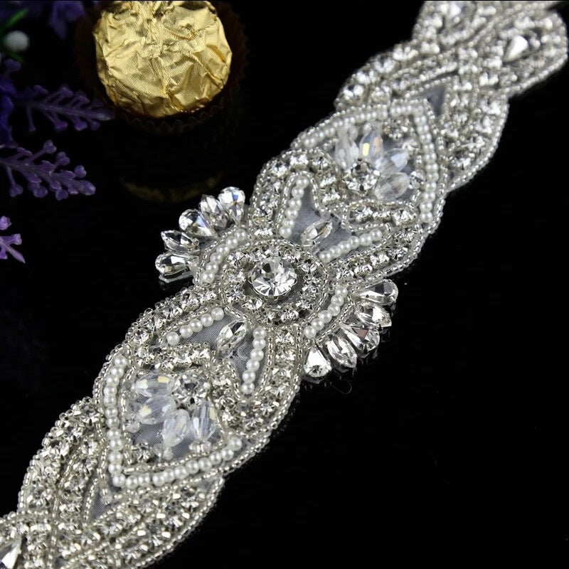 Iron-on diamante embellishment