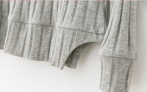 Organic Cotton Ribbed Nursing Jumper