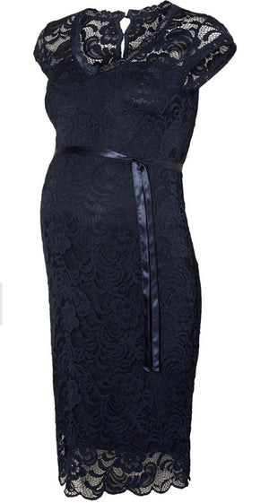 Fashionably Pregnant Mamalicious Maternity Evening Dress Special occassion, baby shower, wedding guest. U.K maternity and nursing boutique. Free UK delivery