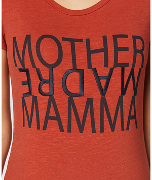 Fashionably pregnant maternity and nursing online boutique pregnancy and breastfeeding clothing specialists. Mamalicious orange mother short sleeve maternity tshirt top summer casual uk free delivery 