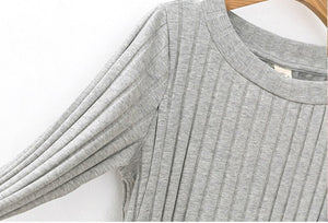 Organic Cotton Ribbed Nursing Jumper