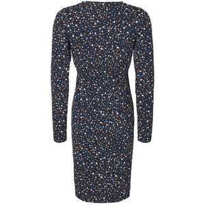 Fashionably pregnant maternity and nursing breastfeeding online boutique pregnancy and breastfeeding clothing specialists. Mamalicious blue long sleeve maternity dress uk free delivery 